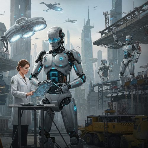 O Futuro da Robótica: Automação e Inteligência Artificial a Serviço da Humanidade – Um Salto Quântico para o Bem-Estar