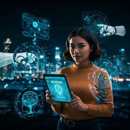 Navegando no Labirinto da Inteligência Artificial e Ética: Um Papo Cabeça